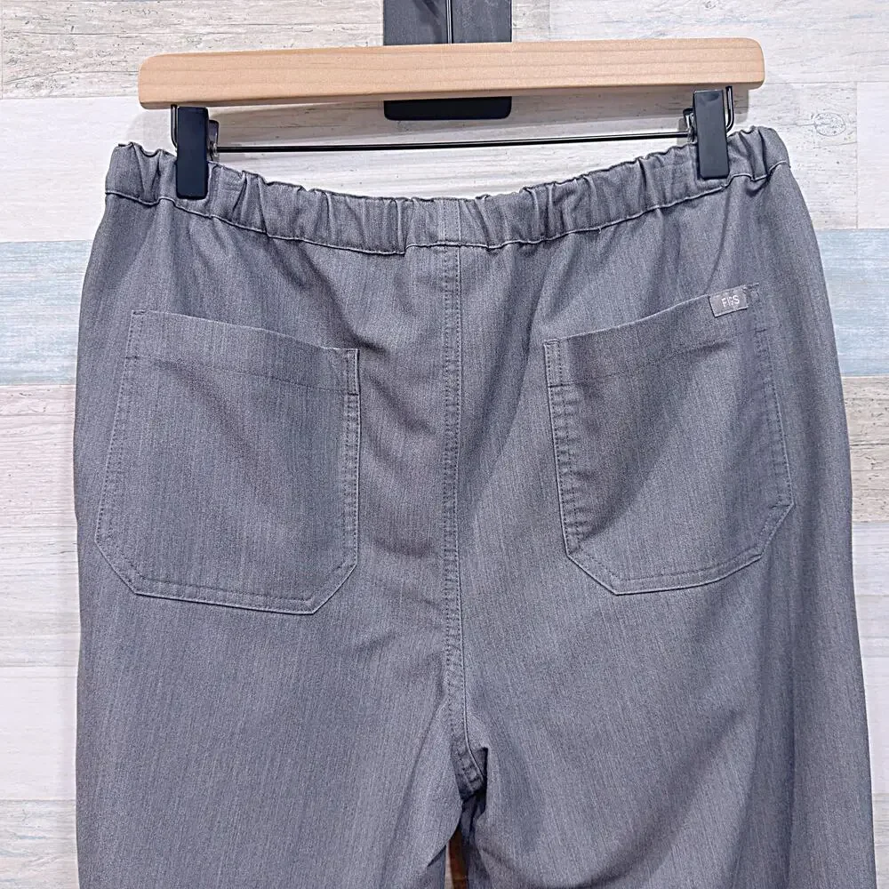 FIGS Technical Collection Pisco Basic Scrub Pants Graphite Gray Mens Medium